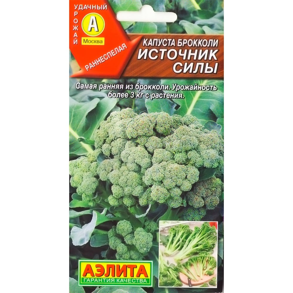 Купить Капуста брокколи Источник силы F0000034210 за 24руб. |Garden-zoo.ru