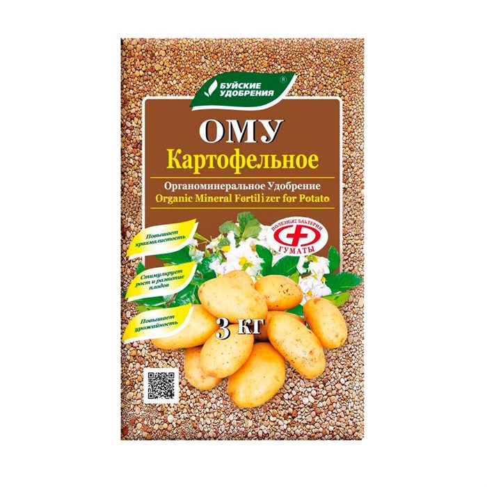 Удобрение ОМУ Картофельное 3кг - фото 125637