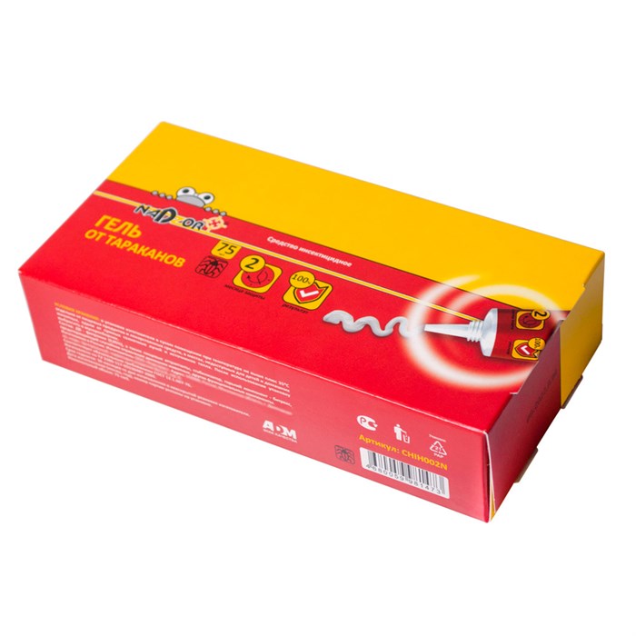 Гель от тараканов в тубе 75г Nadzor - фото 126933