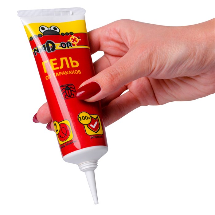 Гель от тараканов в тубе 75г Nadzor - фото 126934