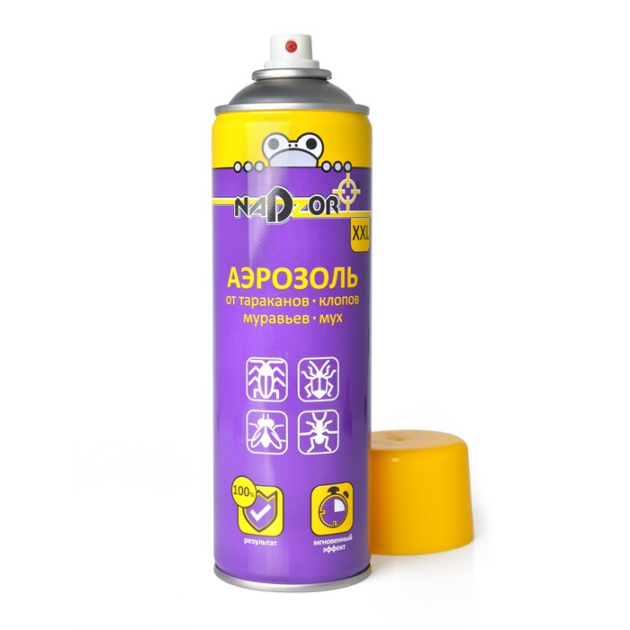 Аэрозоль универсальный от всех насекомых XXL Nadzor - фото 126949