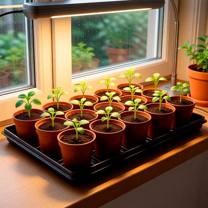 Поддон для горшочков большой 60х40х3,5см - фото 127084