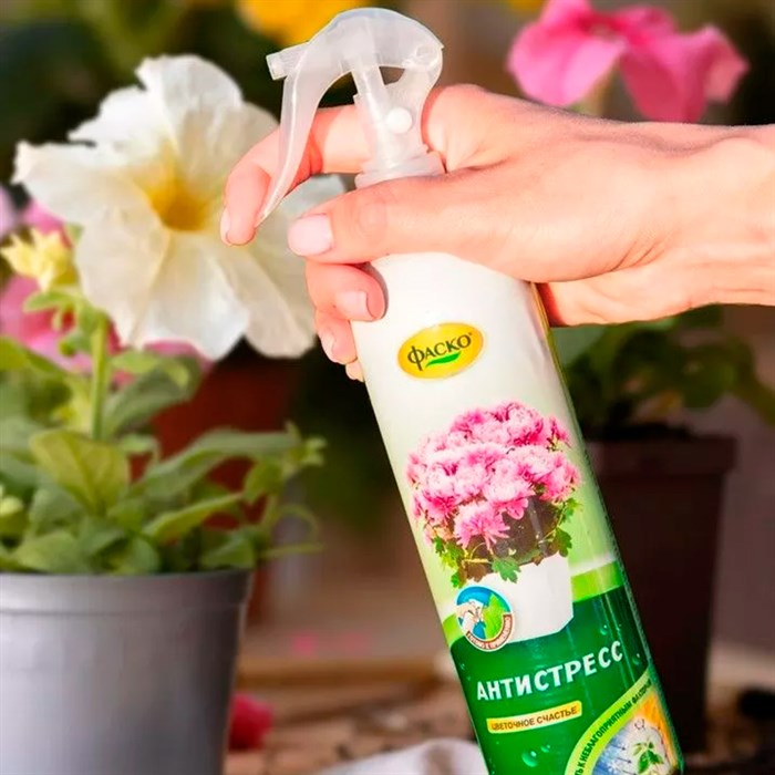 Удобрение Цветочное счастье Антистресс 405мл спрей - фото 127264