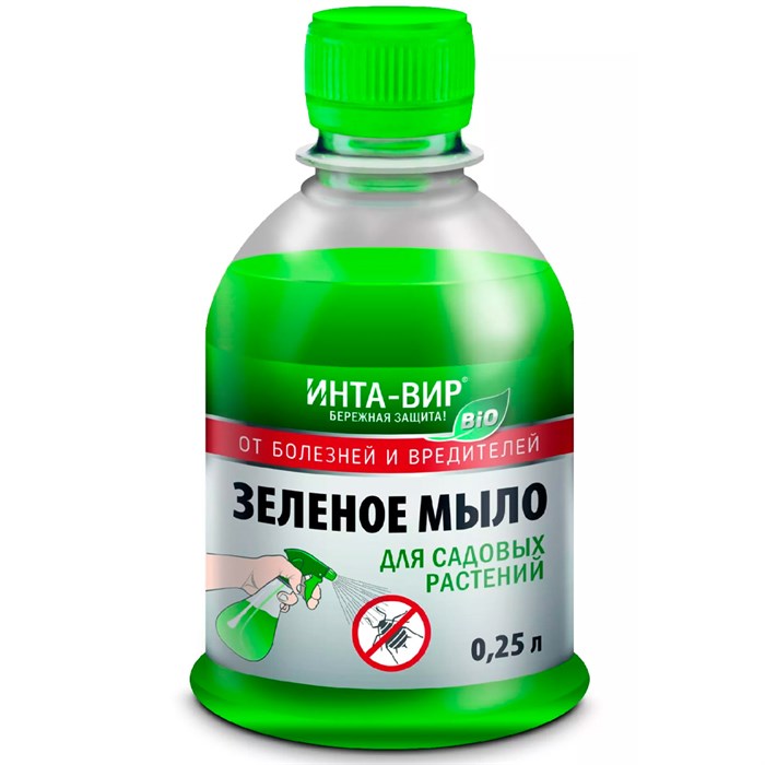 Инта-вир Зелёное мыло БИО 250мл - фото 127271
