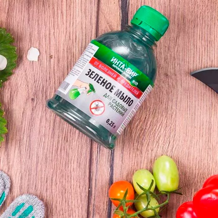 Инта-вир Зелёное мыло БИО 250мл - фото 127272