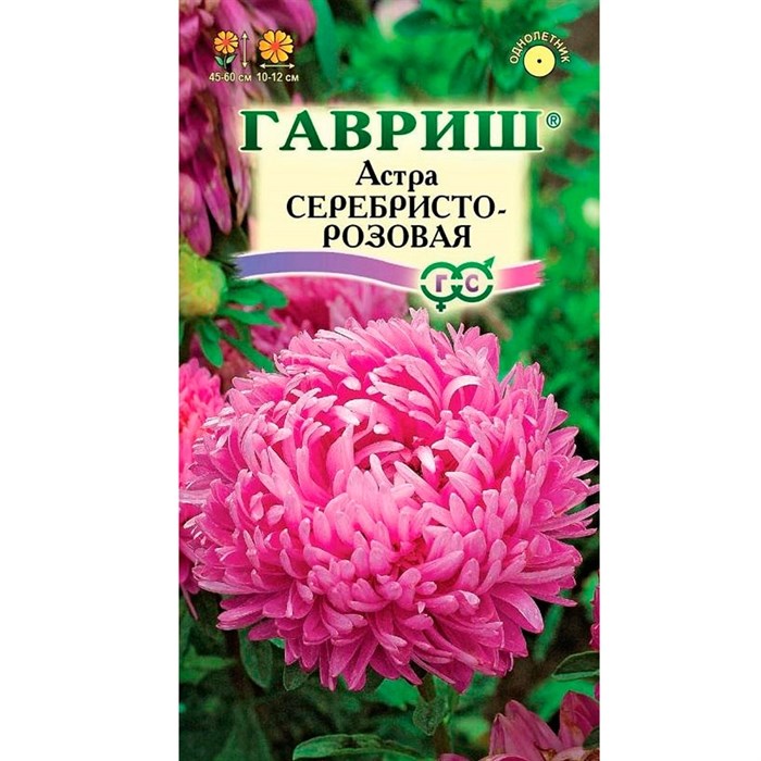 Астра Серебристо-розовая 0,3гр - фото 65199