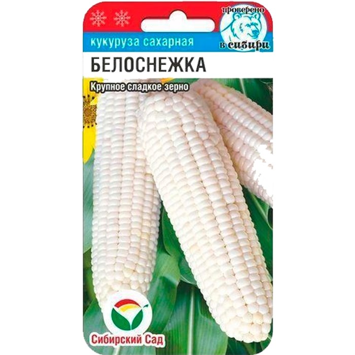 Кукуруза Белоснежка 10 шт - фото 84005