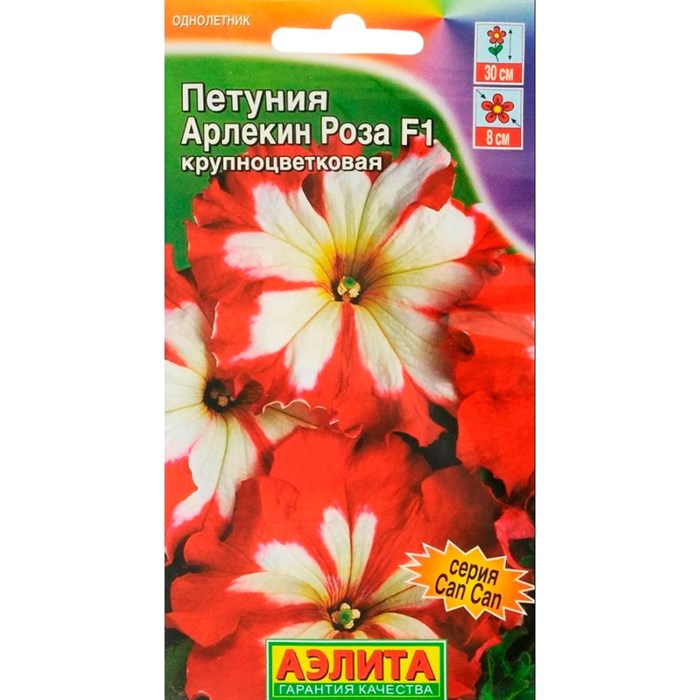 Петуния Арлекин F1 Роза - фото 97998