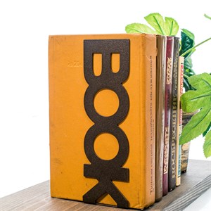 Держатель для книг на полке Book металл коричневый 705-056Br - фото 113265
