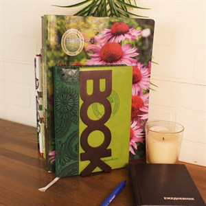 Держатель для книг на полке Book металл коричневый 705-056Br - фото 113295