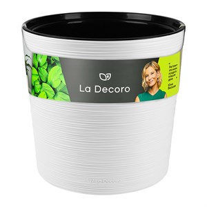 Кашпо La Decoro 7,5л белый - фото 125488