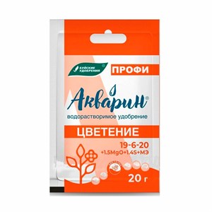 Удобрение Акварин Цветение 20г Профи