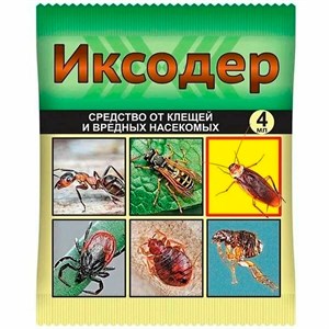 Иксодер 4мл от клещей и вредителей