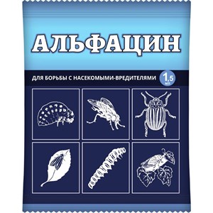 Альфацин 1,5мл для борьбы с насекомыми-вредителями - фото 125804