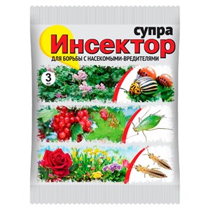Инсектор Супра 3мл для борьбы с насекомыми-вредителями - фото 125807