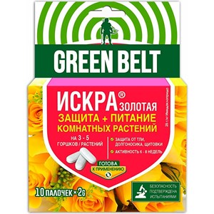 Искра золотая Палочки для защиты растений 10шт