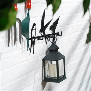 Вешалка настенная Ласточки металлическая 33см 701-050B - фото 126153
