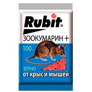 Рубит зоокумарин + зерно 100г