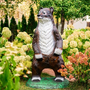 Фигура Медведь бурый большой высота 180см F07152 - фото 126466