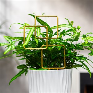 Опора для комнатных растений 32см золотая металл 57-935G