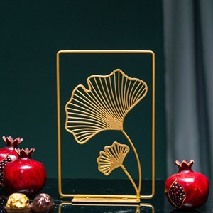 Декор настольный для дома Цветы золотые металл 304-300G - фото 126865