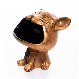 Конфетница декоративная Котэ золотой полистоун U09396G - фото 126901