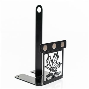 Подставка для бумажных полотенец с магнитным держателем ножей металл 300-062B - фото 126911