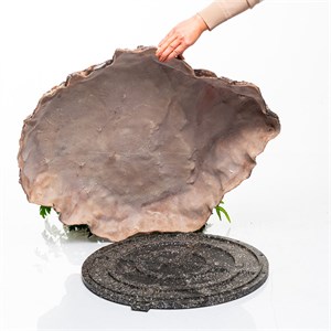 Камень декоративный на люк плоский 60см стеклопластик U09426 - фото 127053