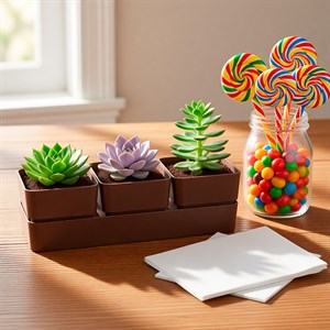 Кашпо Фиори Трио трюфель