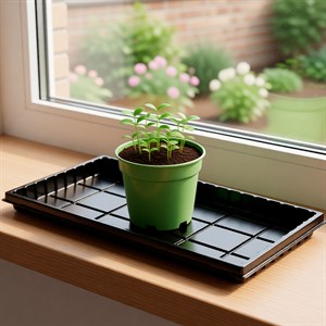 Поддон для горшочков маленький 52х31х3,5см