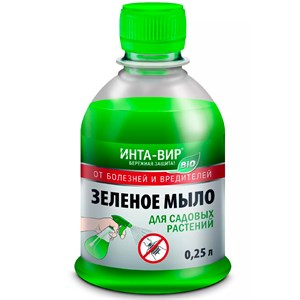 Инта-вир Зелёное мыло БИО 250мл - фото 127271