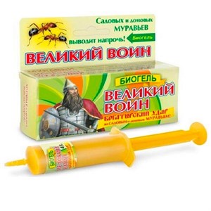 Великий воин биогель 30г