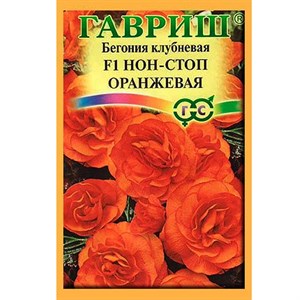 Бегония Нон-Стоп оранжевая 4шт